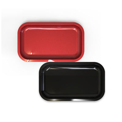 Κυλώντας δίσκος 27X16mm μετάλλων καπνών δίσκων συνήθειας πιάτων κασσίτερου για το ξηρό χορτάρι